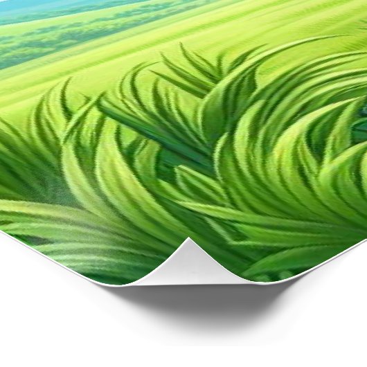 Giraffe Poster (Ecke)