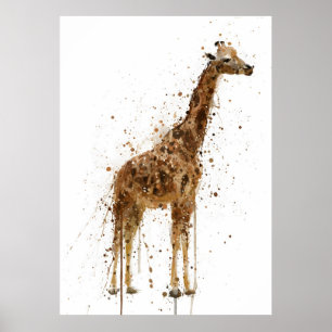 Giraffe Poster