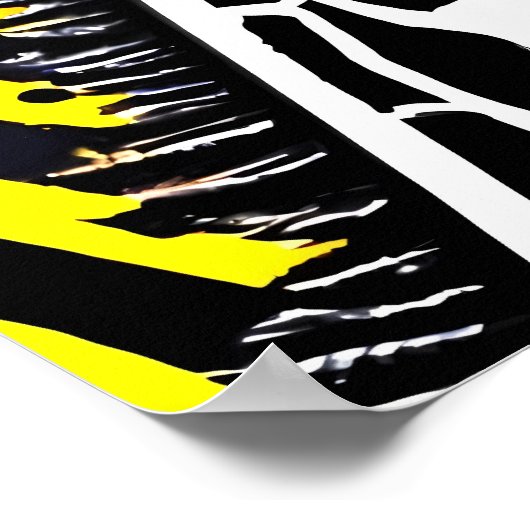 Giraffe Poster (Ecke)
