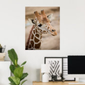 Giraffe Poster (Heimbüro)