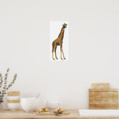 Giraffe Poster (Küche)