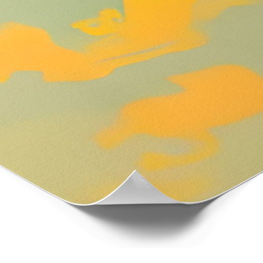 Giraffe Poster (Ecke)