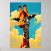 Giraffe Poster (Vorne)
