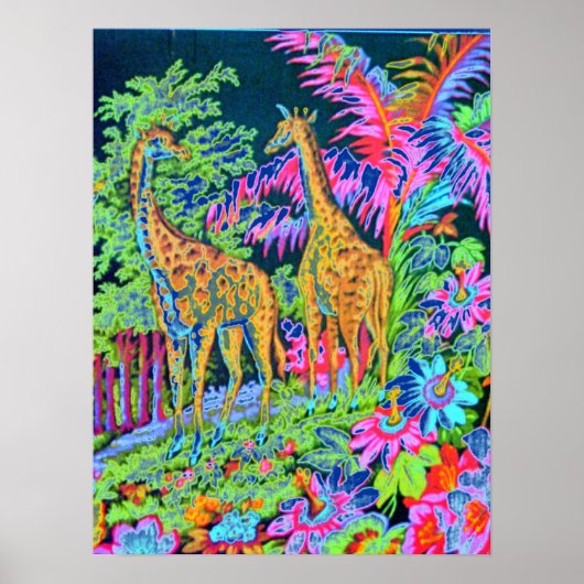 Giraffe Poster (Vorne)