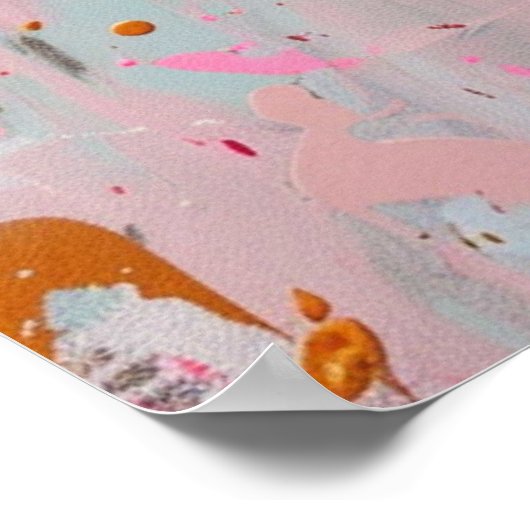 GIRAFFE 🦒 POSTER (Ecke)