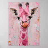 GIRAFFE 🦒 POSTER (Vorne)