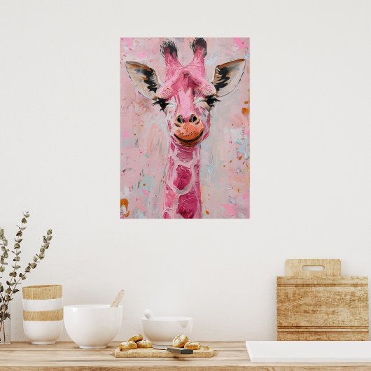 GIRAFFE 🦒 POSTER (Küche)