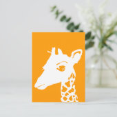 Giraffe Postkarte (Stehend Vorderseite)