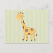 Giraffe Postkarte (Vorderseite)