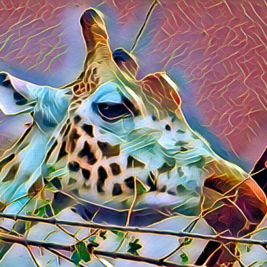 GIRAFFE POSTKARTE