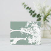 Giraffe Postkarte (Stehend Vorderseite)