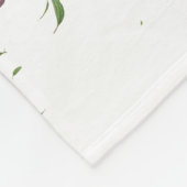 Giraffe Print Baby Fleece Blanket (Ecke)