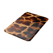 Giraffe Print Badematte (Schrägansicht)