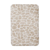 Giraffe Print Bath Mat Badematte (Vorderseite Vertikal)