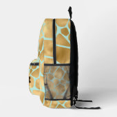 Giraffe Print Bedruckter Rucksack (Rechts)