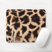 Giraffe Print, Braune Giraffe, Tierdruck, Jungle Mousepad (Mit Mouse)
