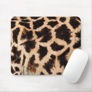 Giraffe Print, Braune Giraffe, Tierdruck, Jungle Mousepad