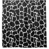 Giraffe Print Duschvorhang (Vorderseite)