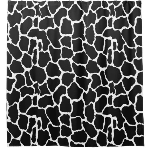 Giraffe Print Duschvorhang (Vorderseite)