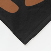 Giraffe Print Easy Diy Halloween Kostüm Fleecedecke (Ecke)