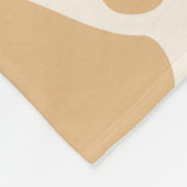 Giraffe Print Fleecedecke (Ecke)