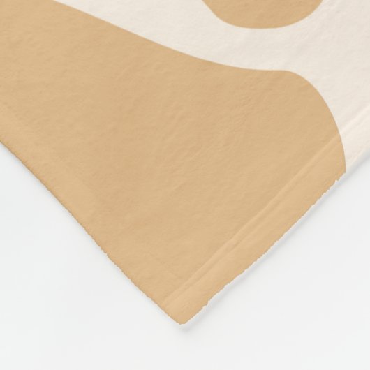 Giraffe Print Fleecedecke (Ecke)