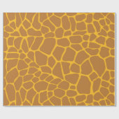 Giraffe Print Geschenkpapier (Flach)
