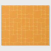 Giraffe Print Gift Wrap Geschenkpapier (Flach)