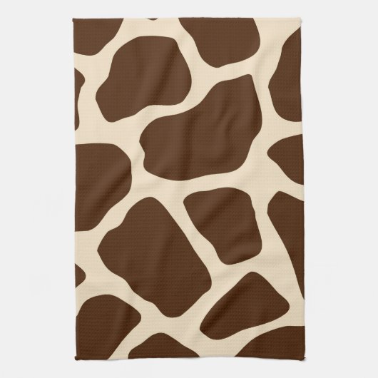 Giraffe Print Handtuch (Vertikal)