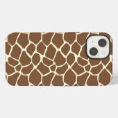 Giraffe Print iPhone Hülle (Rückseite (Horizontal))