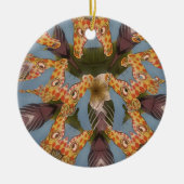 Giraffe Print Keramikornament (Vorne)