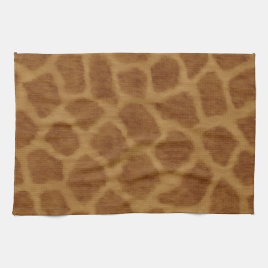 Giraffe Print Kitchtuch Handtuch (Horizontal)