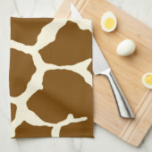 Giraffe Print Küchentuch (Viertel Falte)