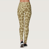 Giraffe Print Legging Leggings (Rückseite)