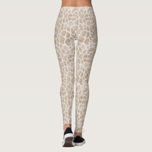 Giraffe Print Leggings (Rückseite)