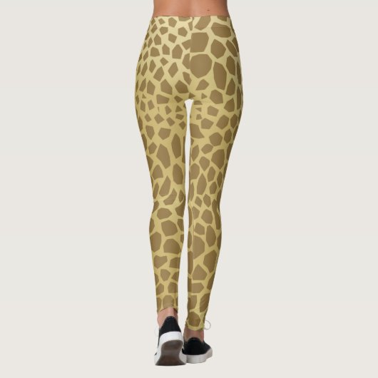 Giraffe Print Leggings (Rückseite)