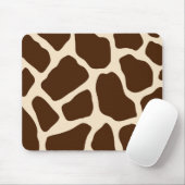Giraffe Print Mousepad (Mit Mouse)