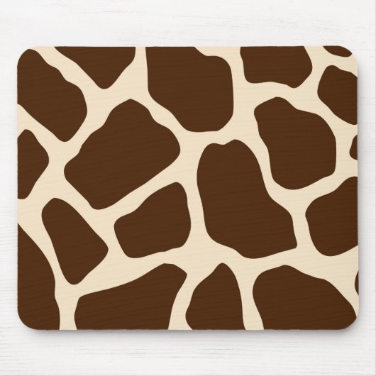 Giraffe Print Mousepad (Vorne)