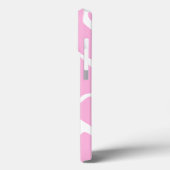 Giraffe Print Muster in Candy Pink. Case-Mate iPhone Hülle (Rückseite / Links)