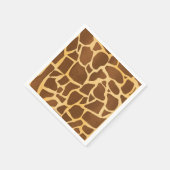 Giraffe Print Napkins Serviette (Ecke)