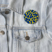 Giraffe Print Navy Yellow Button (Beispiel)