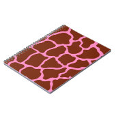 Giraffe Print Notebook Notizblock (Linke Seite)