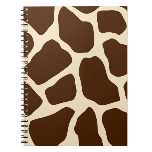 Giraffe Print Notizblock (Vorderseite)