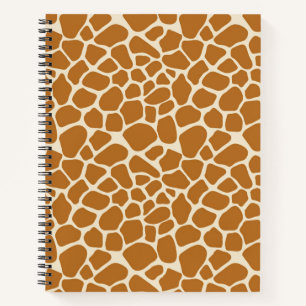 Giraffe Print Notizbuch