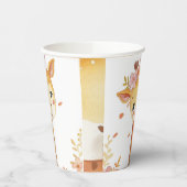 Giraffe Print Paper Cup Pappbecher (Links)
