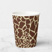 Giraffe Print Party Pappbecher (Links)