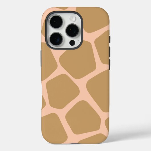 Giraffe Print Pattern Design Case-Mate iPhone Hülle (Rückseite)