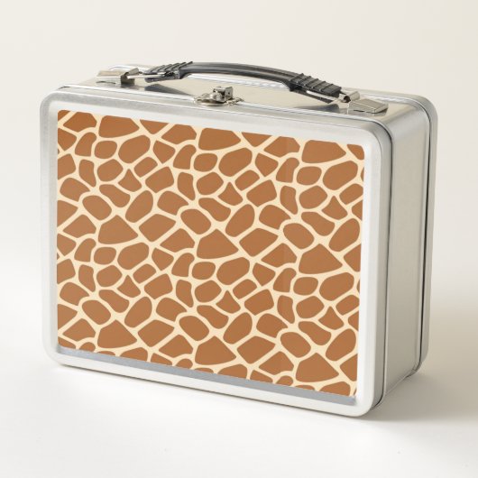 Giraffe Print Pattern Lunch Box (Vorderseite)