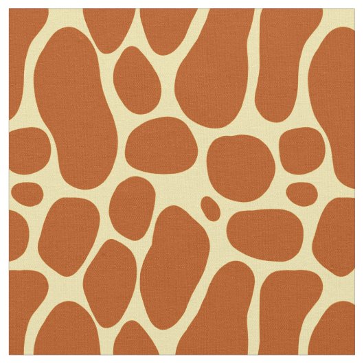 Giraffe Print Pattern Stoff (Nahaufnahme)