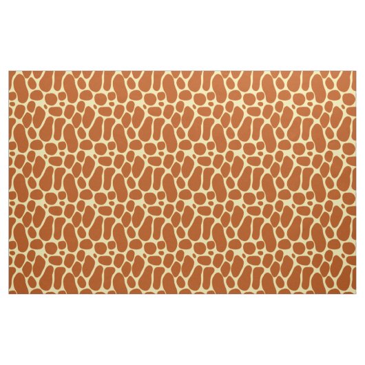 Giraffe Print Pattern Stoff (Fat Quarter (45,7 x 55,9 cm))